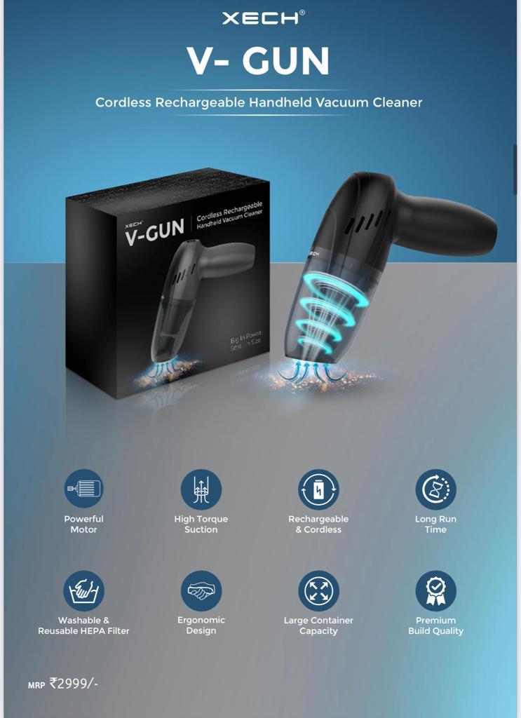 xech handheld vacuum cleaner