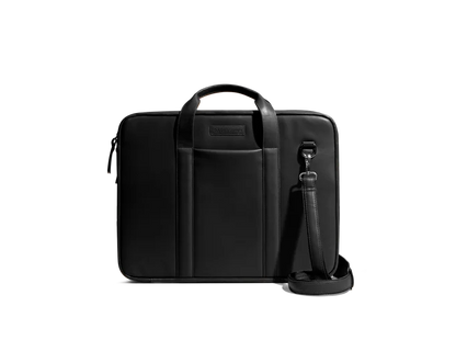 Daily Objects Black Urban Classic Briefcase Bag