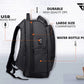Fur Jaden 30L Black Laptop Backpack