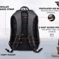 Fur Jaden 30L Black Laptop Backpack