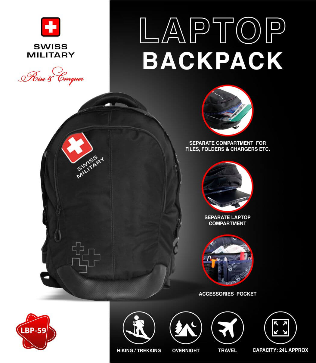 Swiss Military LBP59 – Laptop Backpack